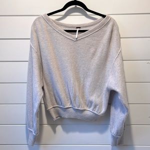 Free People cashmere sweater